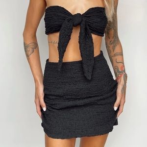 Princess polly black matching set